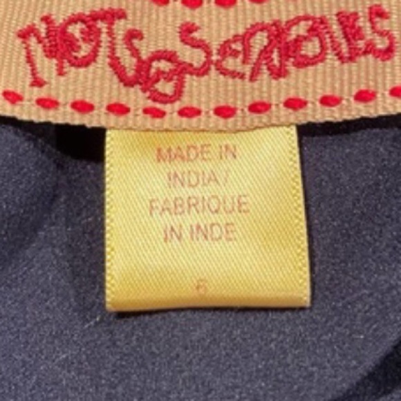 Anthropologie Not So Serious Embroidered Woodvine Swing Dress Size 6 Blue 6410 - Picture 10 of 14